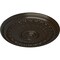 Ekena Millwork Brunswick Ceiling Medallion (Fits Canopies up to 4 1/2"), Hand-Painted Stone Hearth, 27"OD x 2 1/2"P CM27BRSHF - alternate 3